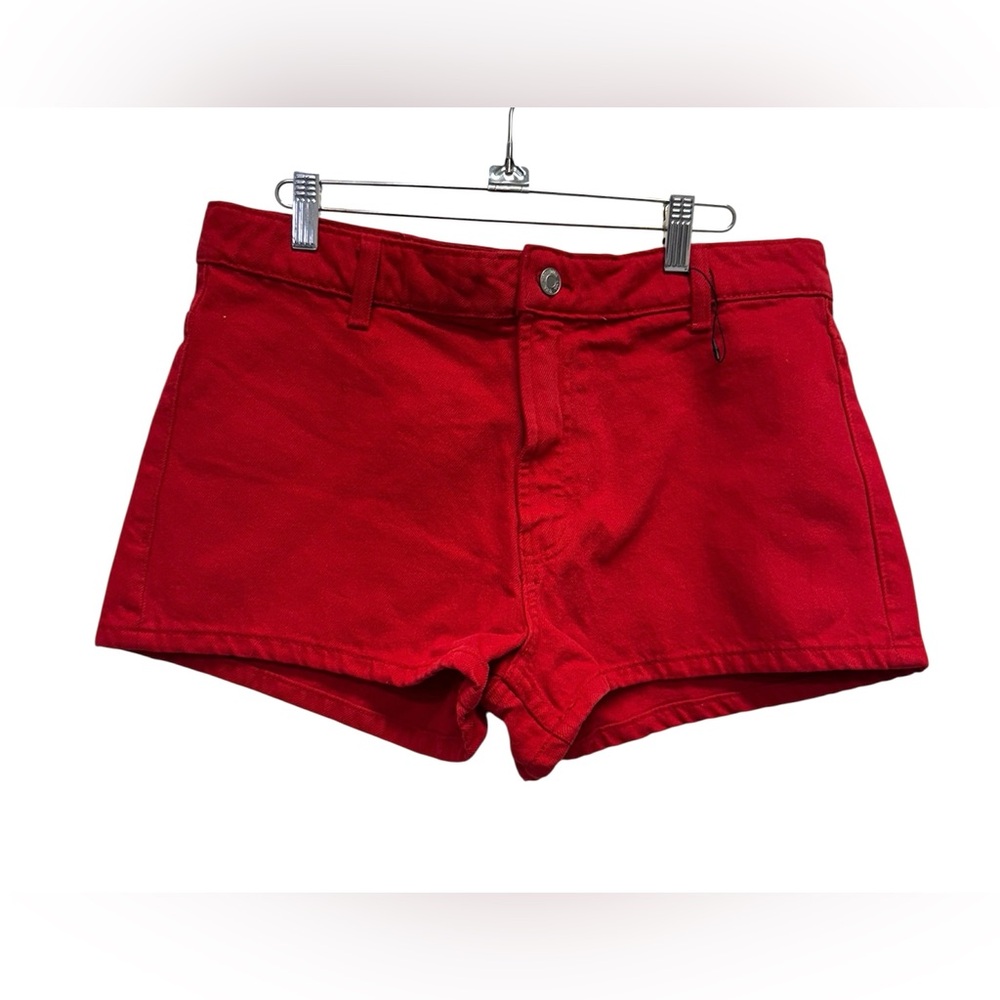 Zara Red Jean Shorts for Women NWT Size 8
